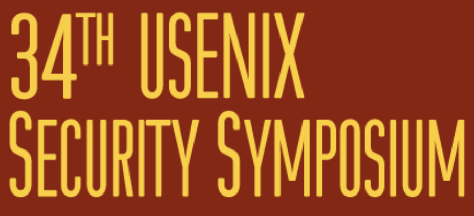 USENIX Security 2025 conference logo